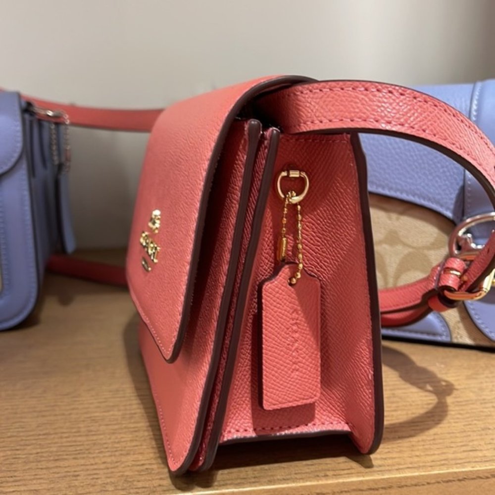 Coach Mini Brynn Crossbody Gold / Taffy - Picture 5 of 16